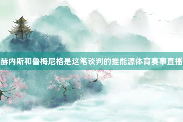 赫内斯和鲁梅尼格是这笔谈判的推能源体育赛事直播