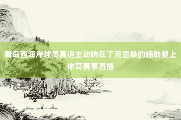 青岛西海岸球员高迪主动踹在了克雷桑的辅助腿上体育赛事直播