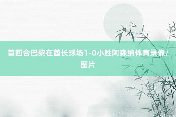 首回合巴黎在酋长球场1-0小胜阿森纳体育录像/图片