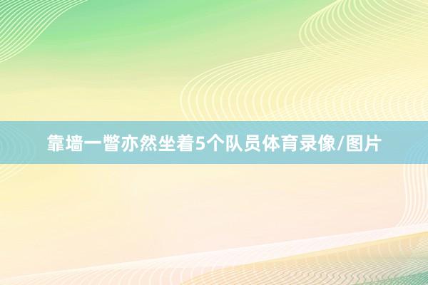 靠墙一瞥亦然坐着5个队员体育录像/图片