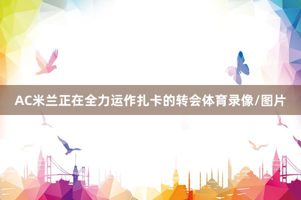 AC米兰正在全力运作扎卡的转会体育录像/图片