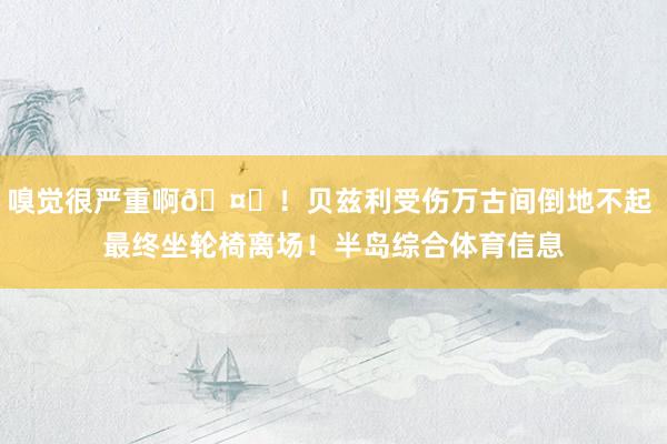 嗅觉很严重啊🤕！贝兹利受伤万古间倒地不起 最终坐轮椅离场！半岛综合体育信息