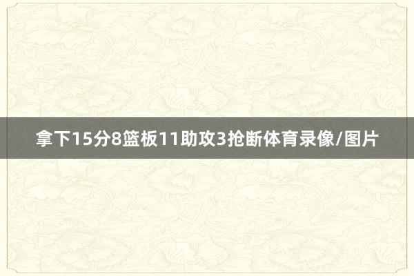 拿下15分8篮板11助攻3抢断体育录像/图片