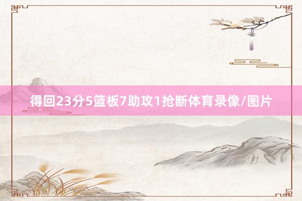 得回23分5篮板7助攻1抢断体育录像/图片