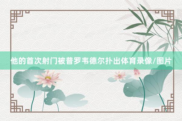 他的首次射门被普罗韦德尔扑出体育录像/图片