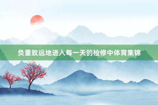 负重致远地进入每一天的检修中体育集锦