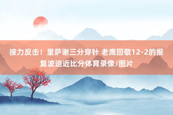接力反击！里萨谢三分穿针 老鹰回敬12-2的报复波迫近比分体育录像/图片