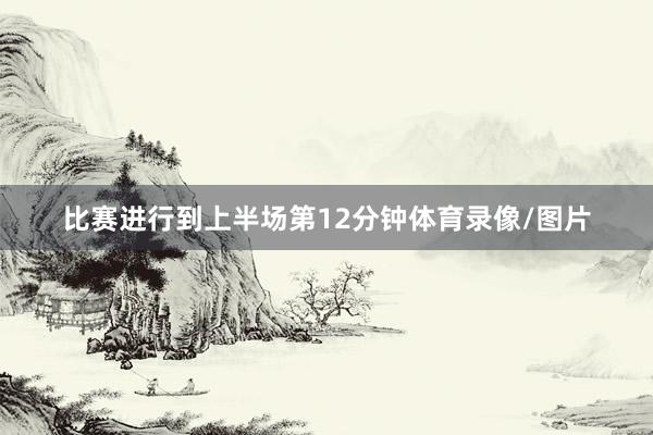 比赛进行到上半场第12分钟体育录像/图片