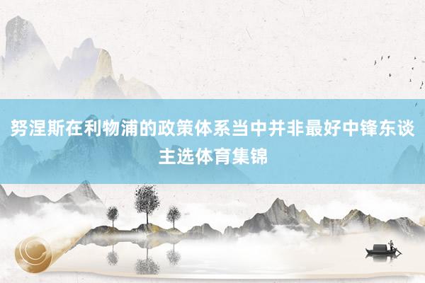 努涅斯在利物浦的政策体系当中并非最好中锋东谈主选体育集锦
