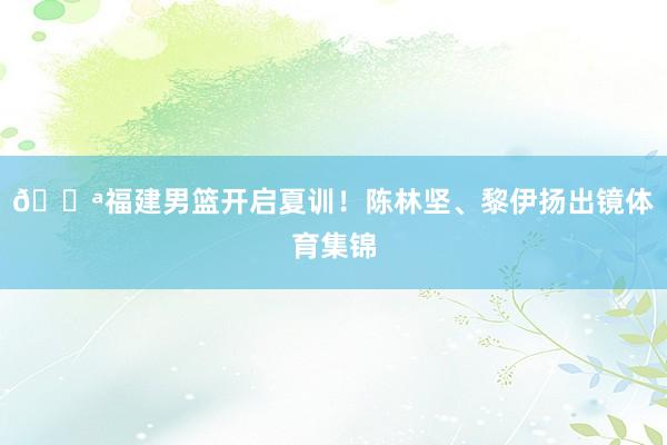 💪福建男篮开启夏训！陈林坚、黎伊扬出镜体育集锦