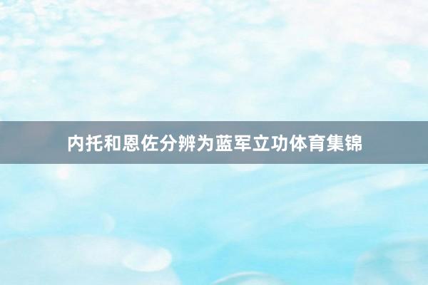 内托和恩佐分辨为蓝军立功体育集锦