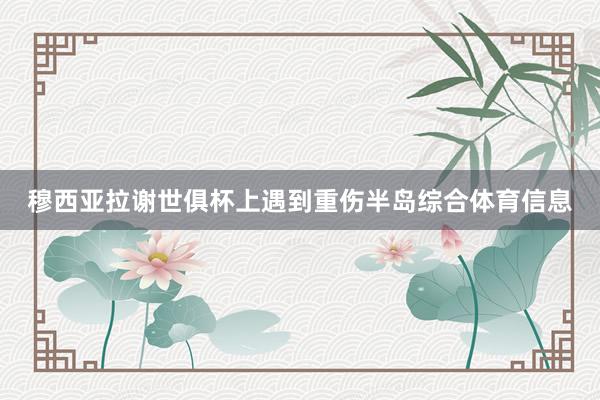 穆西亚拉谢世俱杯上遇到重伤半岛综合体育信息