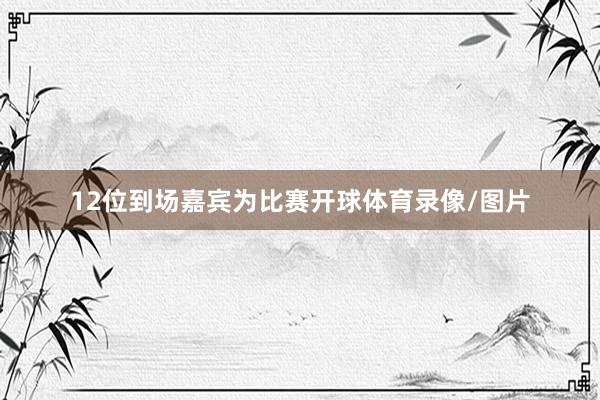 12位到场嘉宾为比赛开球体育录像/图片