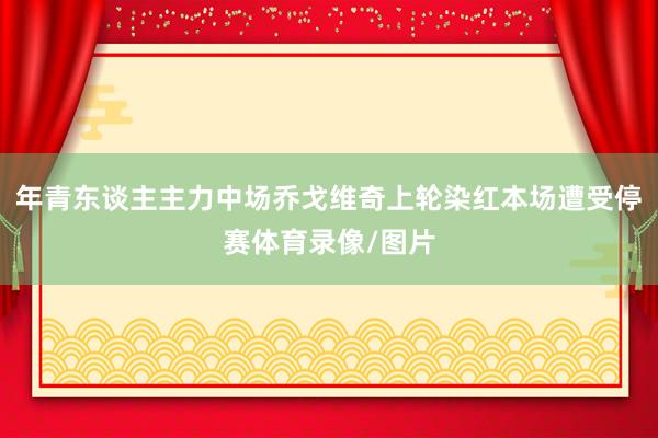 年青东谈主主力中场乔戈维奇上轮染红本场遭受停赛体育录像/图片