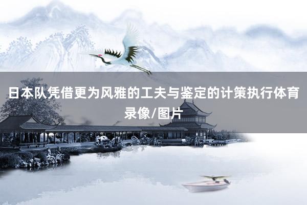日本队凭借更为风雅的工夫与鉴定的计策执行体育录像/图片