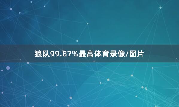 狼队99.87%最高体育录像/图片