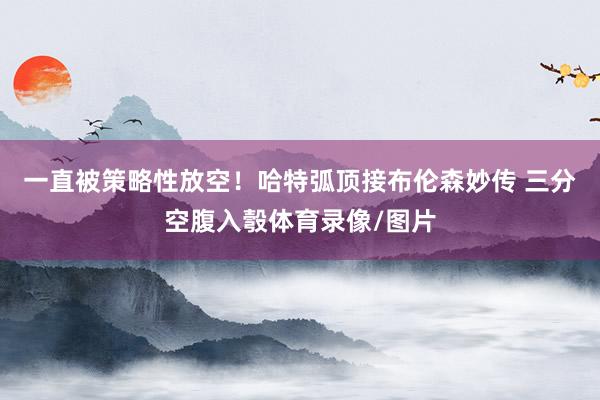 一直被策略性放空！哈特弧顶接布伦森妙传 三分空腹入彀体育录像/图片