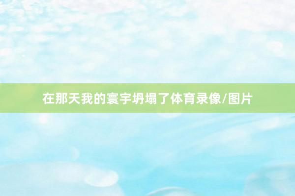在那天我的寰宇坍塌了体育录像/图片
