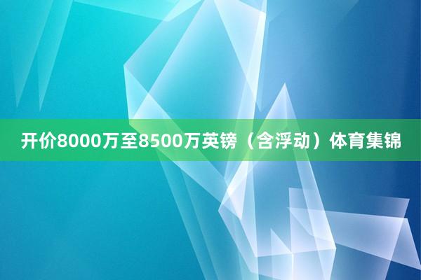 开价8000万至8500万英镑（含浮动）体育集锦